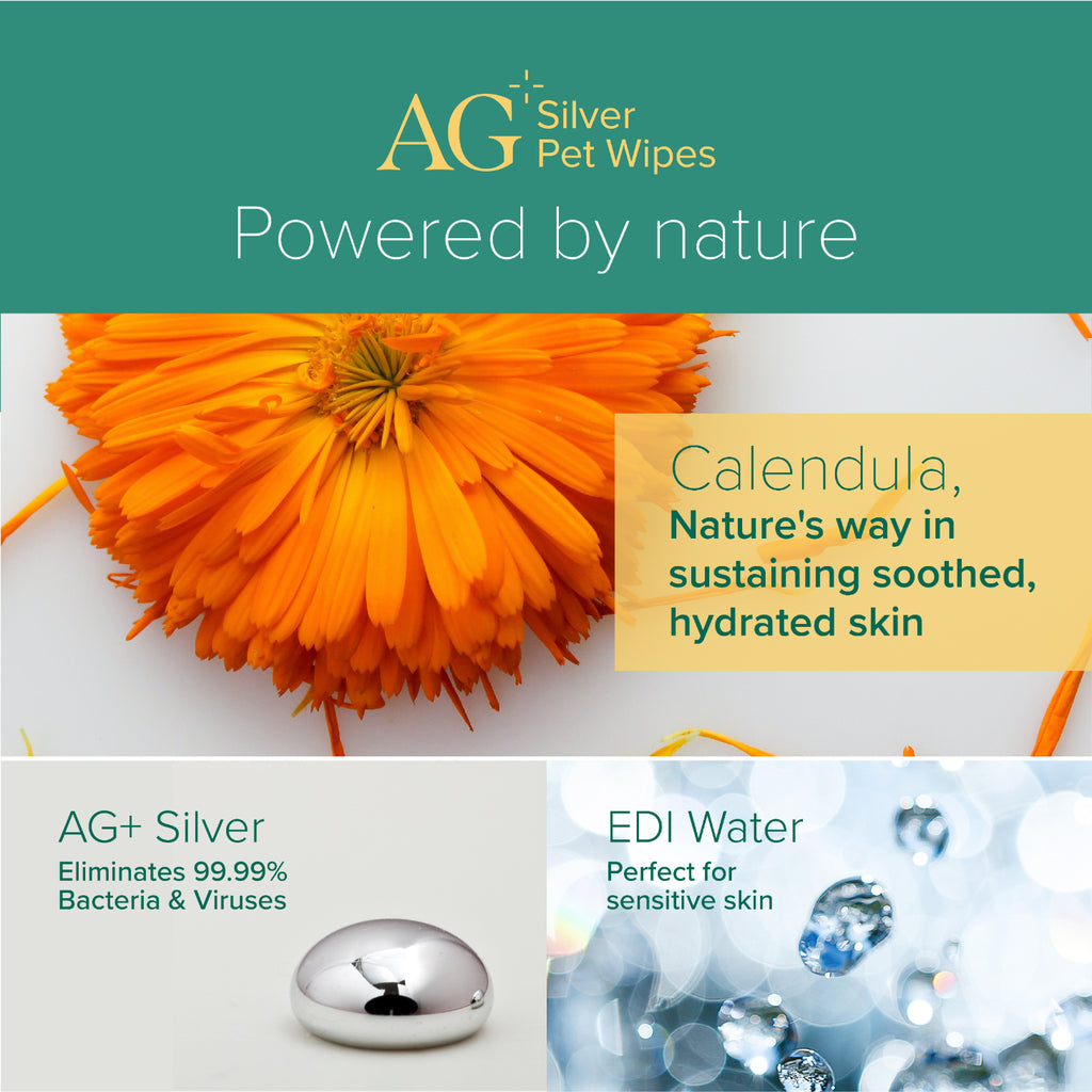 NurturePRO AG+ Silver Pet Wipes