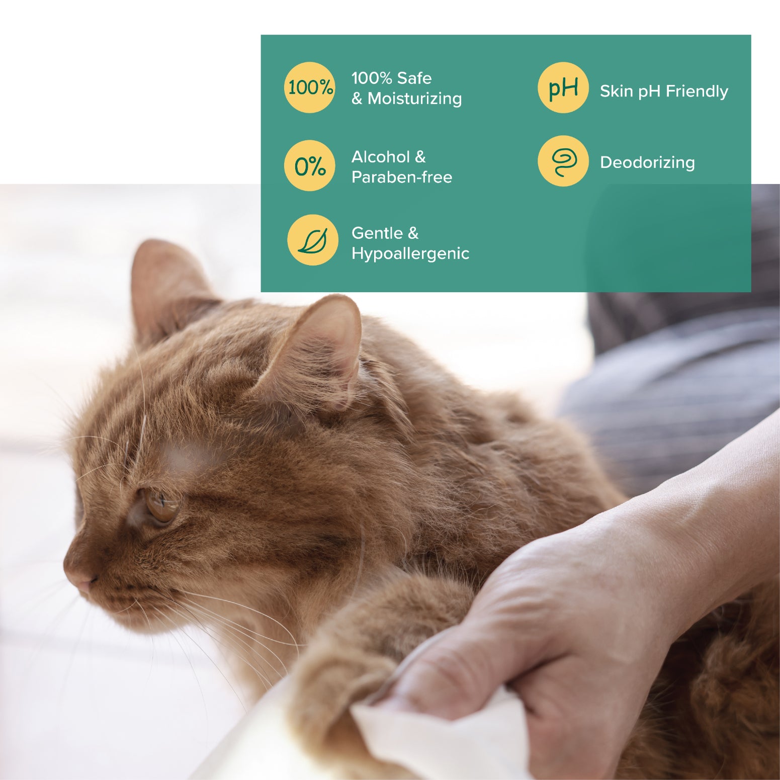 NurturePRO AG+ Silver Pet Wipes
