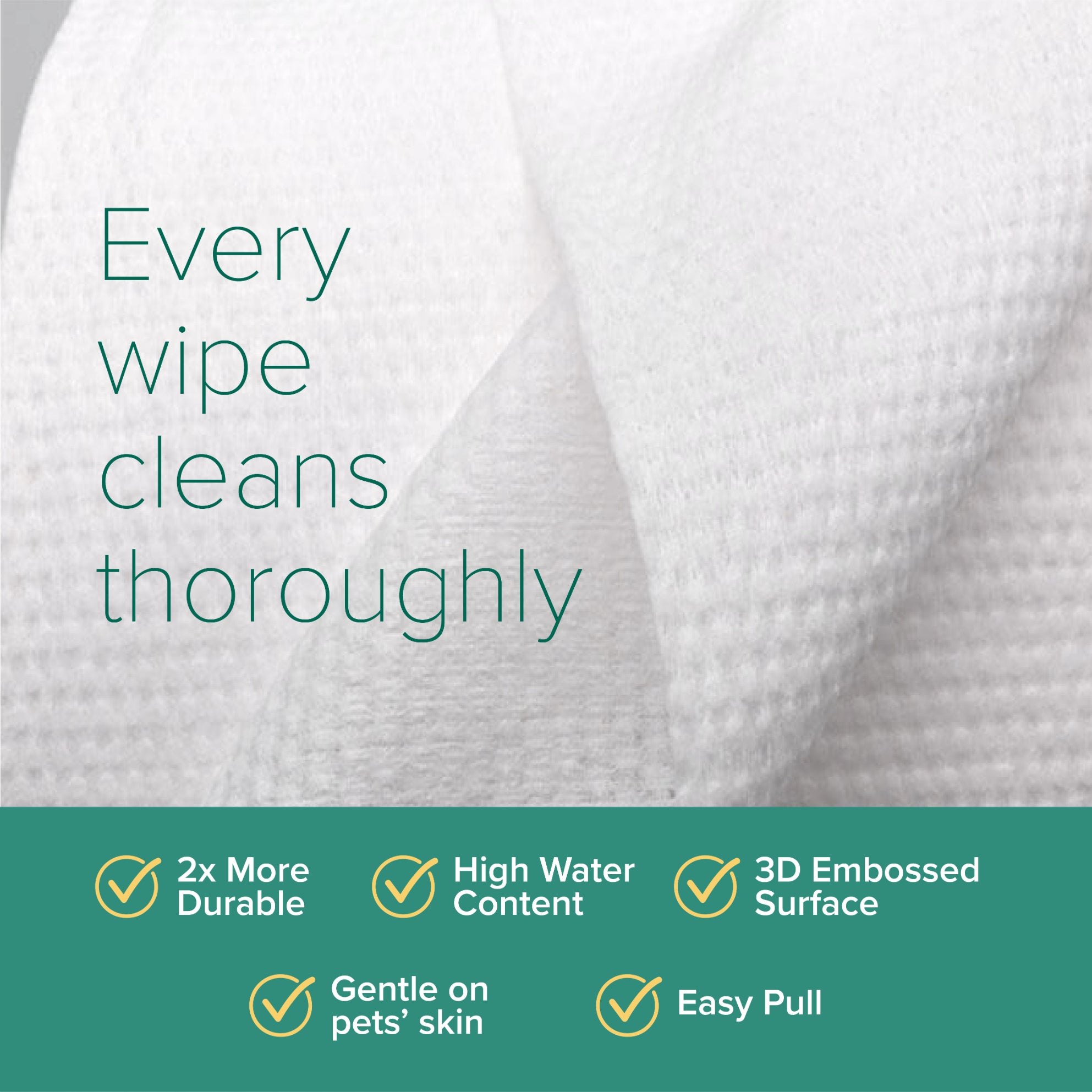 NurturePRO AG+ Silver Pet Wipes