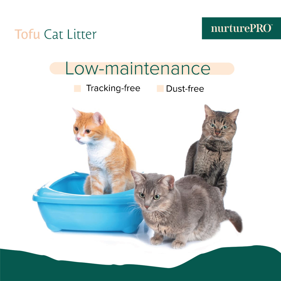 NurturePRO Pawsoft Tofu Cat Litter 7L