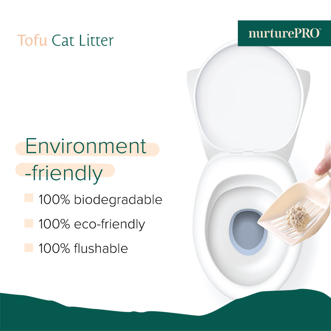 NurturePRO Pawsoft Tofu Cat Litter 7L