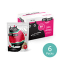 Daily Delight Happea Litter Excellent Odor Control, Power Clumping and no Dust Pea Litter Watermelon Scent Carton Deal