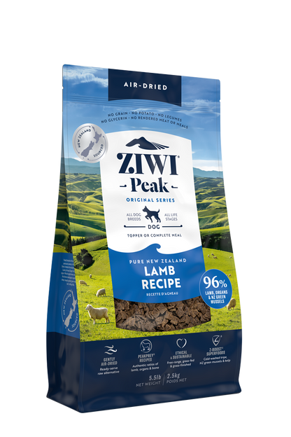 Ziwi Peak Originals Air Dried Dog Food 2.5kg