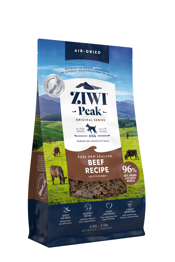 Ziwi Peak Originals Air Dried Dog Food 2.5kg