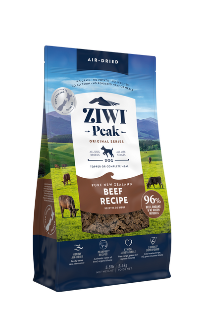 Ziwi Peak Originals Air Dried Dog Food 2.5kg