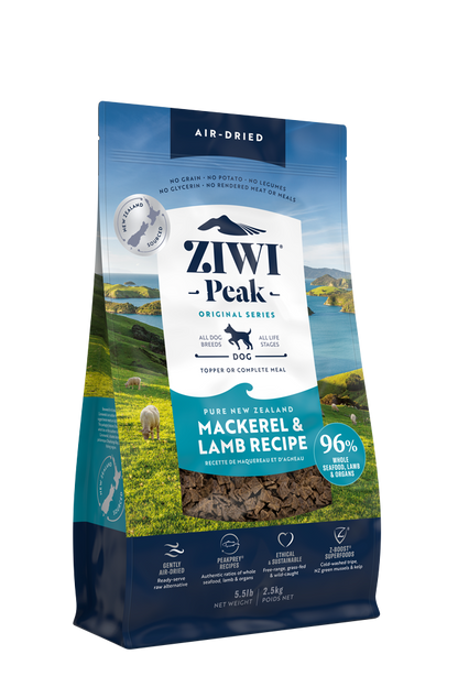 Ziwi Peak Originals Air Dried Dog Food 2.5kg